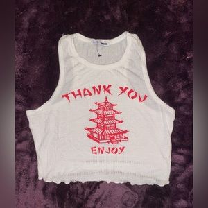 Fashion nova crop top Sz S